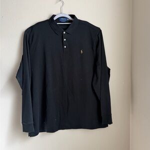 Polo by Ralph Lauren Classic Black Men's Polo Shirt